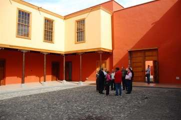 Interior de la Casa Condal (Foto TA)