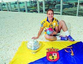 Davinia López (Foto Juan Carlos Alonso/ Canarias 7)