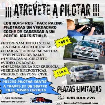 Cartel de la actividad (Foto TA)