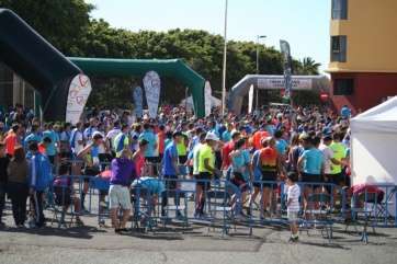 Imagen pasada edición de la carrera de los 10 km urbanos Ciudad de Telde (Foto TA)