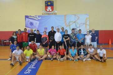 Grupo de jugadores que participaron en la primera jornada (Foto TA)