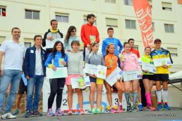 Podio de triunfadores (Foto Antonio Alí)