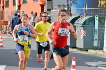 Un momento de la prueba de este domingo (Foto Antonio Alí)