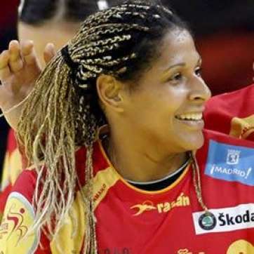 La jugadora de Balonmano Marta Mangué (Foto de archivo de TA)