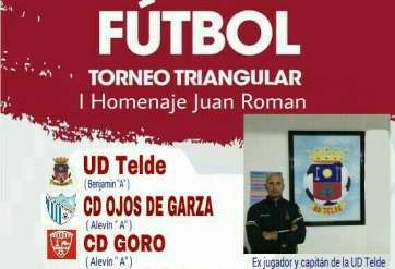 Cartel de uno de los torneos (Foto cedida)