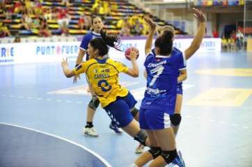 Momento de un encuentro del Rocasa ACE Gran Canaria (Foto TA)