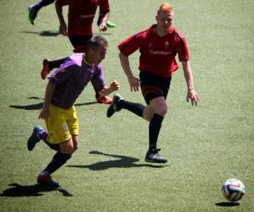 Momento del partido (Foto tufutbolenlapalma.blogspot.com.es)