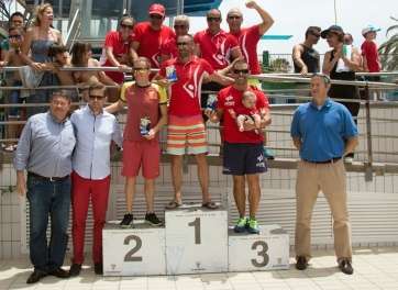 David Romera ocupó el tercer escalafón del podio (Foto cedida a TA)