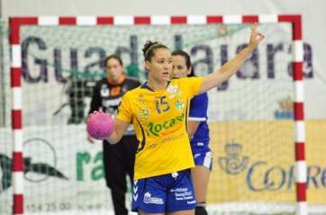 La jugadora del Rocasa ACE Gran Canaria, Haridian Rodríguez (Foto TA)