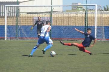 Imagen de un partido del Telde (Foto TA)