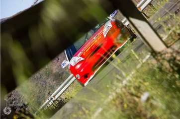 Iván Cabrera, en un tramo de Tejeda (Foto Yesenia López)