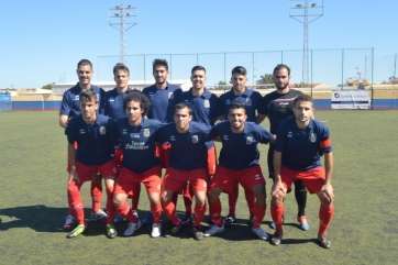 Formación del Telde ante el Marino (Foto TA)