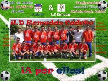 El equipo cadente de la UD Las Remudas (Foto cedida a TA)