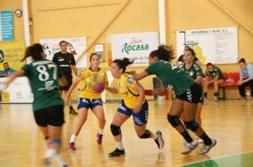 Momento del partido de este sábado (Foto TA)