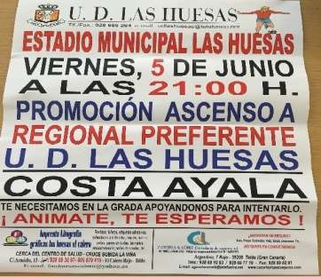 Cartel del encuentro (Foto cedida)
