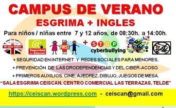 Cartel promicional del campus (Foto Ceiscán-Las Terrazas)