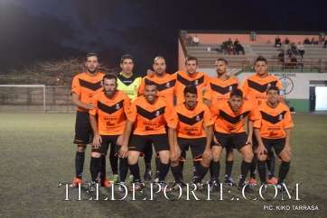 Equipo de la UD Las Huesas (Foto Kiko Tarrasa-Teldeporte.com)