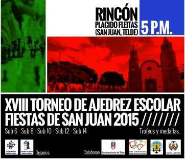 Cartel promocional del torneo anual (Foto Telde Los Llanos)