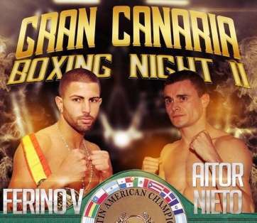 El boxeador pugnará por un nuevo título para su palmarés (Foto Gran Canaria Boxing Night II)