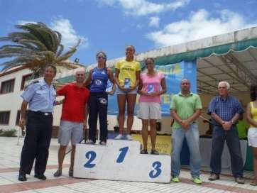 La ondina teldense Verónica Navarro, ganadora de la pasada edición en los 3.000 metros femeninos (Foto cedida)