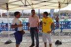 Evento deportivo de Waterpolo en la playa de Melenara (Foto TA)