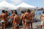 Evento deportivo de Waterpolo en la playa de Melenara (Foto TA)
