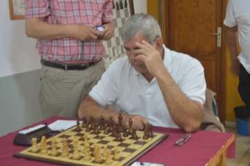 Aguilera, en el partido de vuelta por el ascenso a Preferente (Foto TA)