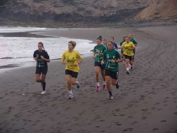 Silvia Navarro se incorporó al grupo (Foto CB Remudas IGC)