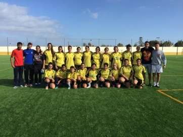 Formación del CD Yoñé (Foto cedida a TA)