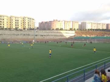 El partido se disputó en la capital grancanaria (Foto TA)