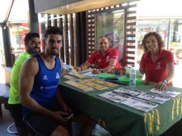 La entrega de dorsales tuvo lugar este viernes (Foto TA)