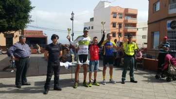 El teldense, entre los ganadores de la prueba (Foto TA)