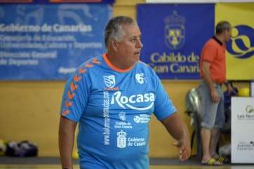 Paco Santana, entrenador del Rocasa Gran Canaria ACE (Foto TA)