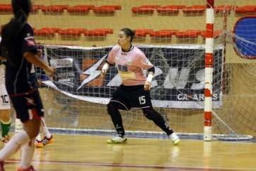 Marta Jiménez, portera del Preconte (Foto Teldeportivo FSF)