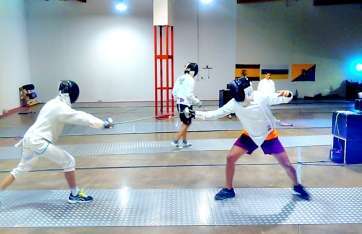 Imagen de archivo de una competición del Ceiscan de Telde (Foto TA)