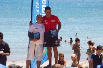 David Romera y Manuel Iván Cabrera, clasificados de la categoría Master C (Foto TA)
