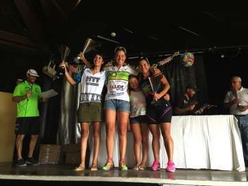 Cathaisa Sánchez que se alzó con la victoria en la prueba Fuertebike (Foto TA)