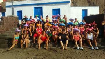 Participantes en la jornada de convivencia (Foto TA)