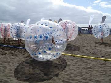 La aportación de las burbujas de aire a un entrenamiento profesional es valiosa (Foto TA)