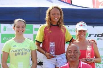 Verónica Navarro, primera de la categoría femenina (Foto TA)