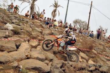 Imagen de una de las ediciones anteriores del Enduro Telde (Foto Andrés Hernández)