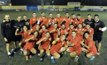 Plantilla de la UD Telde (Foto Arcadio Suárez-C7)