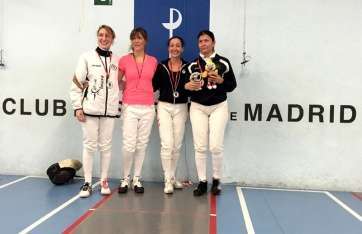 De izquierda a derecha, A.Bugallo, B.Caso, C.Sanchez y R.Cano 