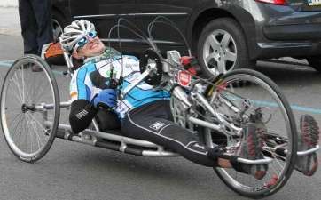 Tipo de silla de ciclismo adaptada (Foto Multimedia)