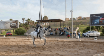Uno de los jinetes participantes (Foto C7)