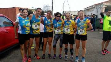 Participantes de Atlefulca en la prueba aruquense (Foto TA)