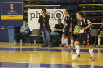 Momento del partido de este martes festivo en el CID (Foto cedida por el Preconte Telde)