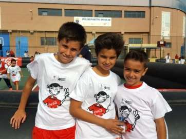 Grupo de niños que participó en el torneo (Foto TA)