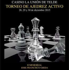 Cartel del II Memorial José Francisco Ojeda (Foto TA)