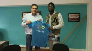 Dyangani, con Ojeda este miércoles (Foto TA)